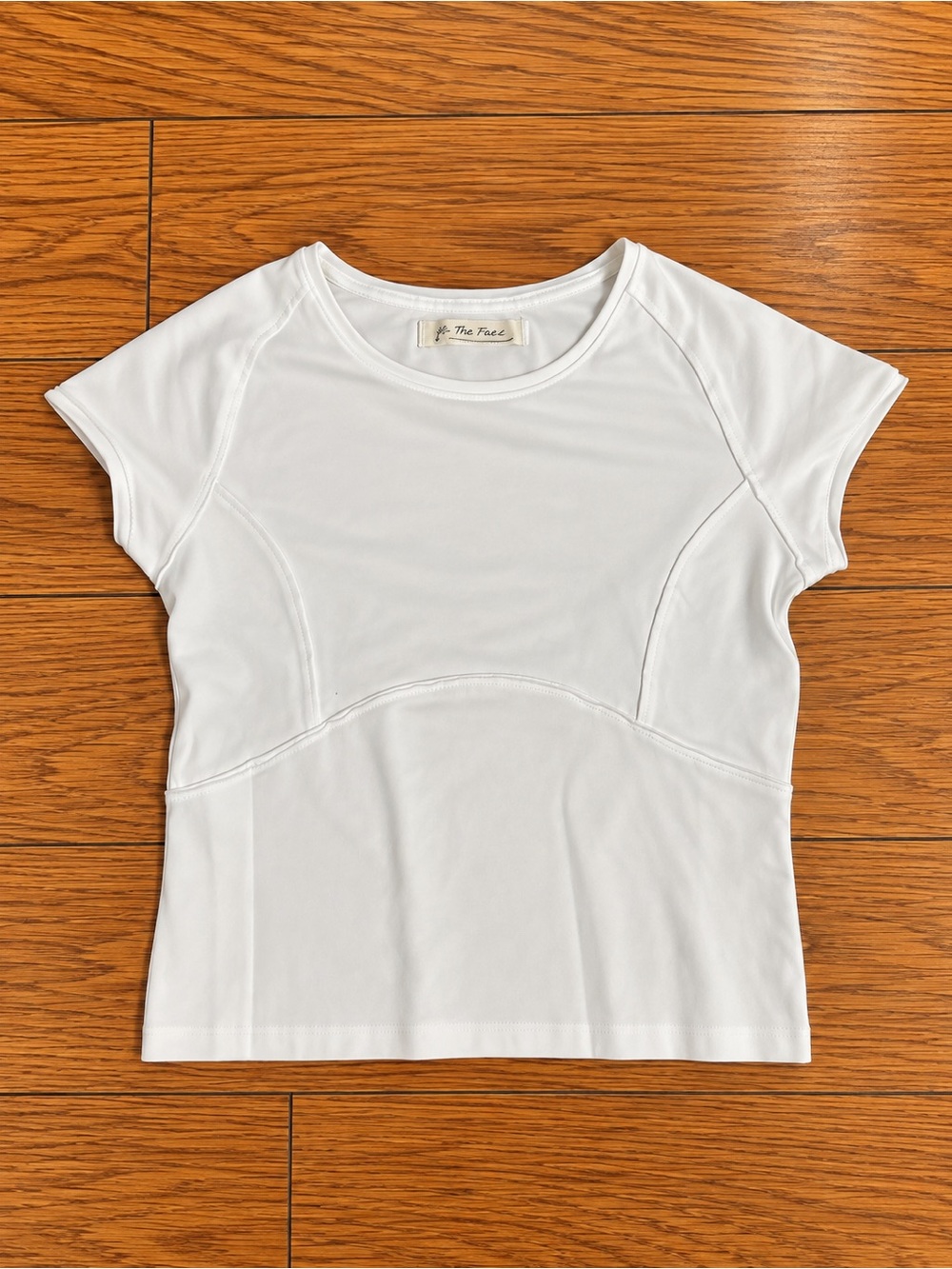 We The Free White Scoop Neck Short Sleeve Tee